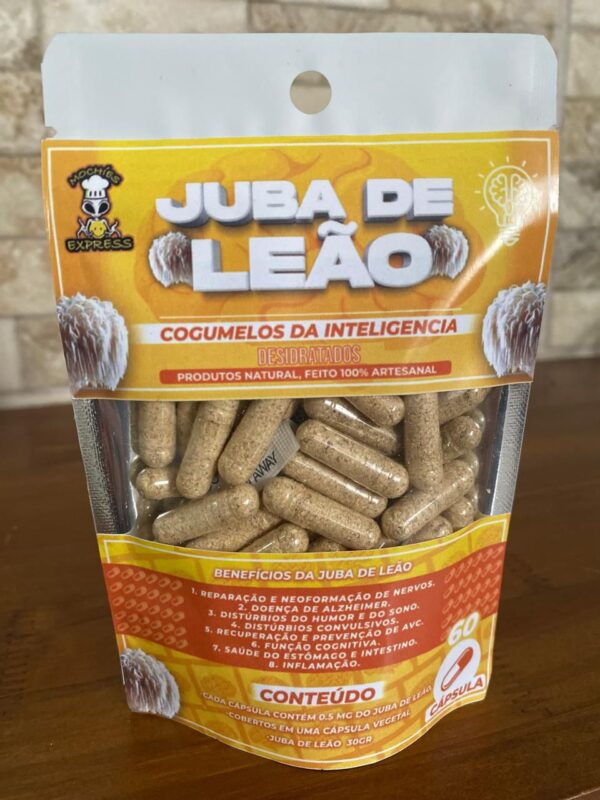  CÁPSULAS DE JUBA DE LEÃo