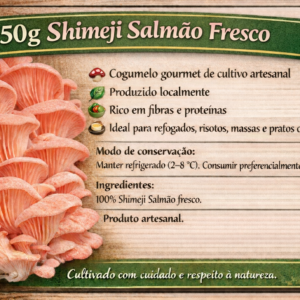 Shimeji salmão fresco